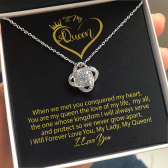 Love Knot Necklace For A Queen - Thegiftio UK