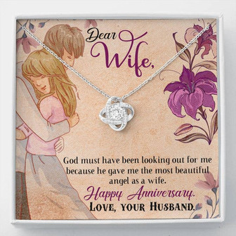 Love Knot Necklace For Anniversary - Thegiftio UK
