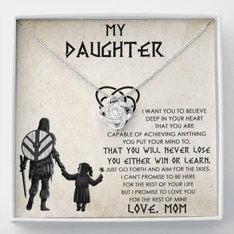 Love Knot Necklace For Daughter ❤️ - Thegiftio UK