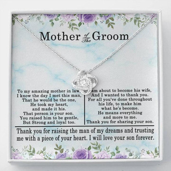 Love Knot Necklace For Future Mother In Law❤️ - Thegiftio UK