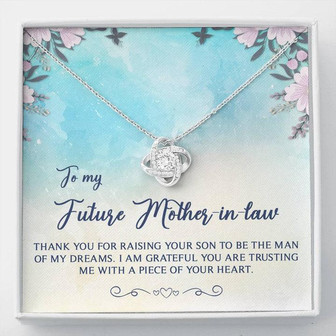 Love Knot Necklace For Future Mother-In-Law - Thegiftio UK