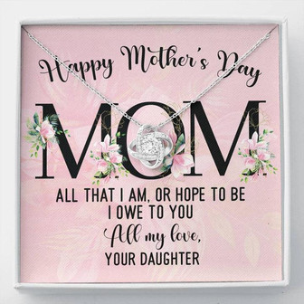Love Knot Necklace For Mom - Thegiftio UK