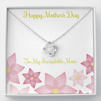 Love Knot Necklace For Mom - Thegiftio UK