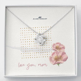 Love Knot Necklace For Mom That I Love - Thegiftio UK