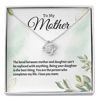 Love Knot Necklace For Mother - Thegiftio UK