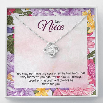 Love Knot Necklace For Niece - Thegiftio UK