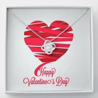Love Knot Necklace For Valentine's Lovers - Thegiftio UK