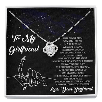 Love Knot Necklace For Your Girlfriend - 502 - Thegiftio UK