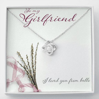 Love Knot Necklace | Girlfriend - Thegiftio UK
