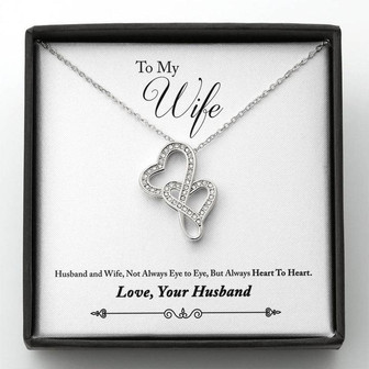Love Knot Necklace, Husband & Wife, Birthday Gift For Wife From Husband, Wife’S Birthday, Wife's Jewelry, Wife's Anniversary, Sentimental - Thegiftio