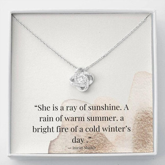 Love Knot Necklace - Thegiftio UK