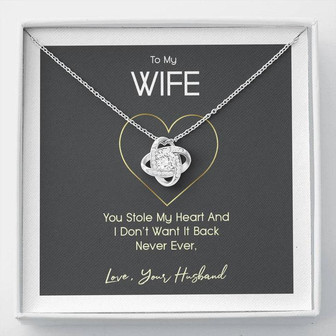 Love Knot Necklace - Thegiftio UK