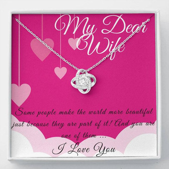 Love Knot Necklace - Thegiftio UK