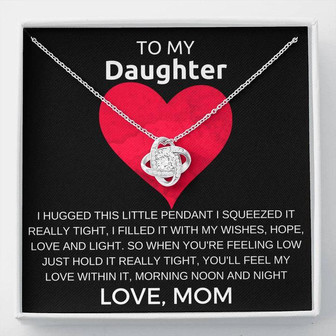Love Knot Necklace | Special Gift For Your Daughter! ❤️ - Thegiftio UK