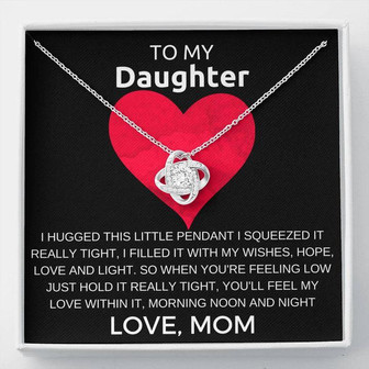 Love Knot Necklace | Special Gift For Your Daughter! ❤️ - Thegiftio UK