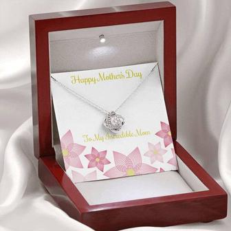 Love Knot Necklace To My Incredible Mom, Gift For Mom, Mother's Day Gift, Special Gift For Mom - Thegiftio UK