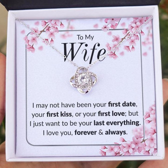 Love Knot Necklace | To My Wife... - Thegiftio UK