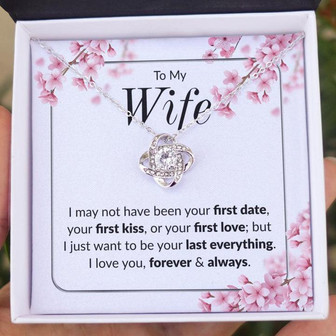 Love Knot Necklace | To My Wife... - Thegiftio UK