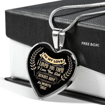 Love Knot Necklace, To The Love Of My Life, Necklace For Girlfriend, Girlfriend Jewelry, Anniversary Gift - Thegiftio UK