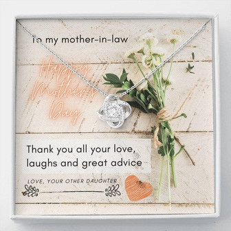 Love Knot Necklace/Pendant For Mother's Day - Thegiftio UK