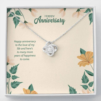 Love Of My Life - Love Knot Necklace - Thegiftio UK