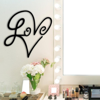 Love Sign,Heart sign, Wall decor, home decor,room decor,wall sign,love wall art, heart wall hanging,heart wall art,girl room decor,Christmas - Thegiftio UK