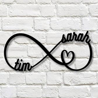 Metal Infinity Sign, Mom and Son Sign, Mom and Daughter Sign, Mothers Day Gift, Mom Signs for Mothers Day, Mom Gift from Son, from Daughter - Thegiftio UK