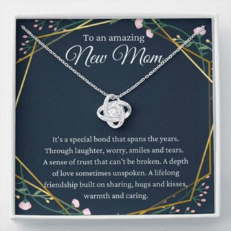Mom Necklace, Gift For New Mom Necklace, First Time Mom Gift, New Mom Gift, New Mommy Gift - Thegiftio UK