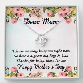 Mom Necklace, Happy Mother, Day Gift For Mom, Gift For Mother From Daughter Son - Thegiftio UK