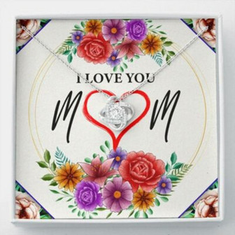 Mom Necklace, I Love You Mom Necklace, Mother, Day Gift, Mom Gift, Happy Mothers Day - Thegiftio UK