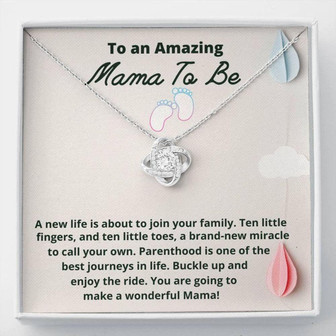 Mom Necklace, Mama To Be Necklace Gift, Gift For Expecting Moms Necklace, Gift Mom To Be, New Mom Gift, Pregnancy Gift - Thegiftio UK