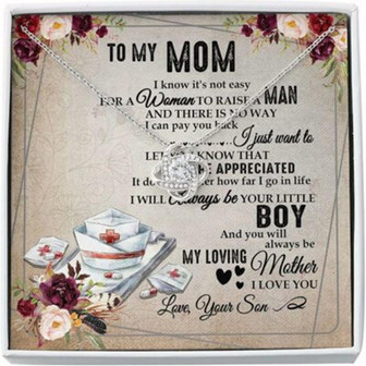 Mom Necklace Mom Nurse Necklace Gift , Always Be Your Litte Boy - Thegiftio