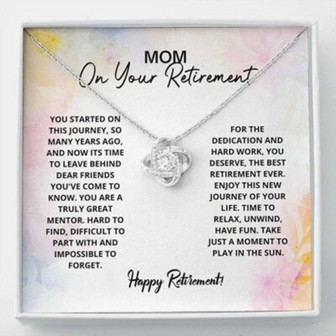 Mom Necklace, Mom Retirement Necklace Gift , Have Fun, Retirement, Retiring Mother - Thegiftio UK
