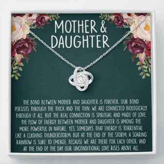 Mom Necklace, Mother Daughter Necklace, Gifts For Mom, Mom Necklace, Birthday Gift - Thegiftio UK