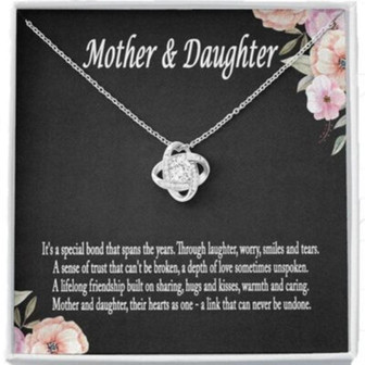 Mom Necklace, Mother Daughter Necklace, Mother Daughter Gift Necklace, Mother Daughter Necklace - Thegiftio UK