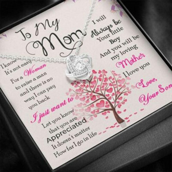 Mom Necklace, Mother, Day Necklace Gift For Mom, To My Mom Necklace - Thegiftio UK