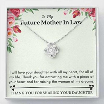 Mom Necklace, Mother-In-Law Necklace, Mother, Day Necklace Gift For Mother In Law From Son In Law - Thegiftio UK