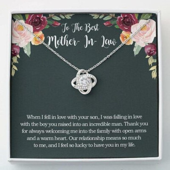 Mom Necklace, Mother-In-Law Necklace, Mother Daughter Necklace , Birthday Gifts For Daughter From Mom - Thegiftio UK