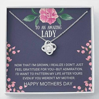 Mom Necklace, Mother Necklace Gift , Admiration Necklace, Gift, Mother Daughter Necklace - Thegiftio UK