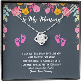 Mom Necklace, Mother Necklace, Presents Gift For Mom To Be - Thegiftio UK