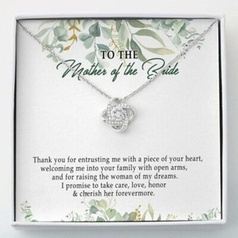 Mom Necklace, Mother Of The Bride Necklace Gift , For Mother - Thegiftio UK