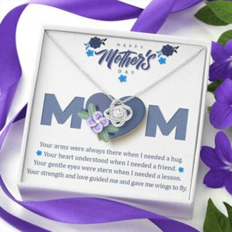 Mom Necklace, Mother’S Day Love Knot Necklace Gift For Mom, Mother, Mum - Thegiftio UK