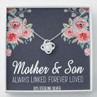 Mom Necklace, Necklace Gift For Mom From Son, Mother Son Gifts, Sentimental Gift - Thegiftio