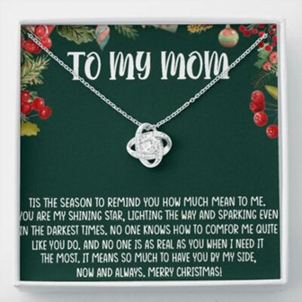 Mom Necklace, Necklace Gift For Mom: Present, Necklace, Xmas Gift, Gift Idea, Mother, Mom Gift - Thegiftio UK