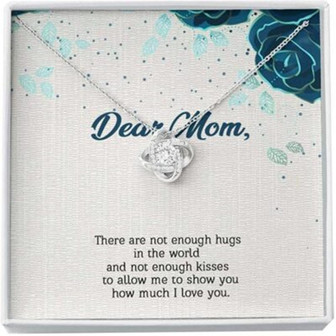 Mom Necklace, Necklace Gift For Mother, Day, Birthday, Christmas For Her, Mom/Daughter Gifts - Thegiftio UK