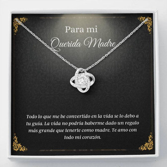 Mom Necklace, Spanish Mom Necklace , Regalo Para Madre , Tarjetas En Espanol , Best Latina Mom , Joyas Para Madre - Thegiftio UK