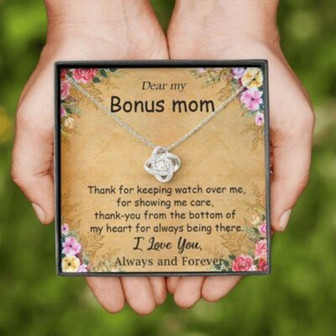 Mom Necklace, Stepmom Necklace, Bonus Mom Gift Necklace, Mother, Day Gift For Other Mom, Step Mom, Mother-In-Law - Thegiftio