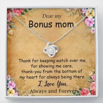 Mom Necklace, Stepmom Necklace, Bonus Mom Gift Necklace, Mother, Day Gift For Other Mom, Step Mom, Mother-In-Law - Thegiftio