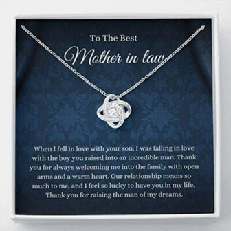 Mom Necklace, Stepmom Necklace, Bonus Mom Necklace Gift, Stepmom Mother In Law Wedding Gift From Bride - Thegiftio UK