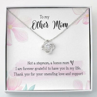 Mom Necklace, Stepmom Necklace, Other Mom Gift For Bonus Mom Necklace , Thank Mom Gift Mother Day Necklace - Thegiftio